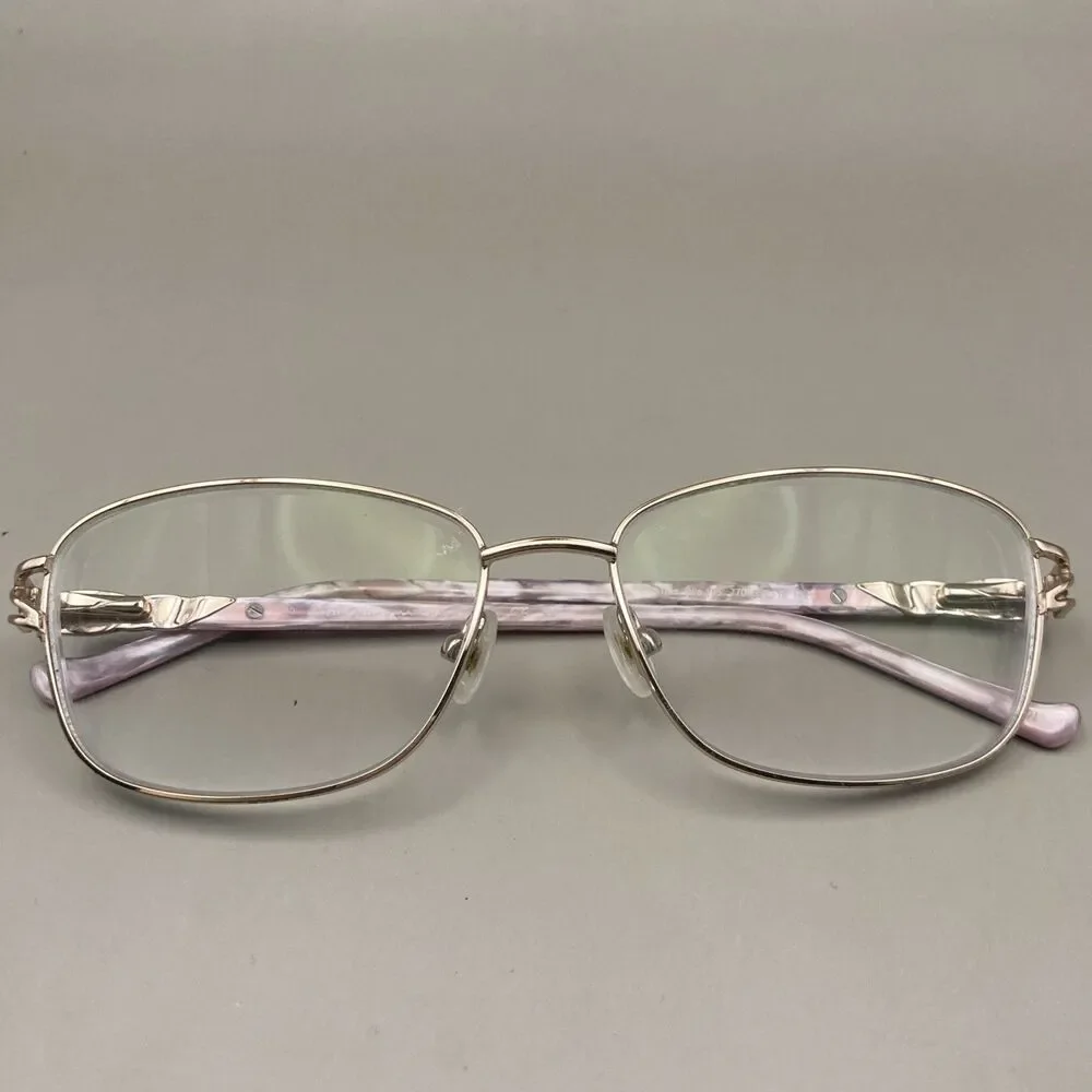 MARCHON TRES JOLIE 195 Rose Gold 195 770 55 16 140 Eyeglasses Frames Only